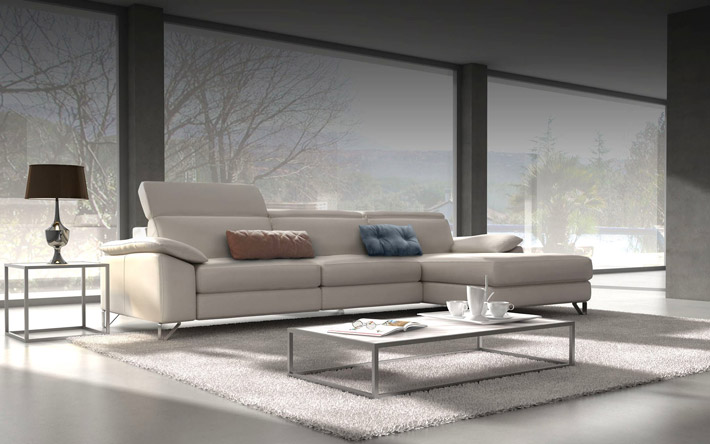 Divano angolare Odeon 320 x 170 cm