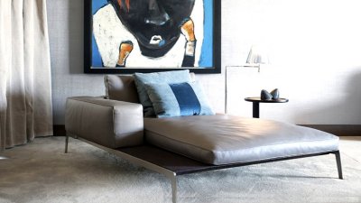 Chaiselong moderno e design Modello Maxim