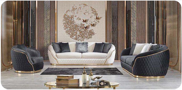 Divano classico 3 posti Kingdom