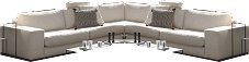 Divano Angolare 275 x 275 cm  Montblanc