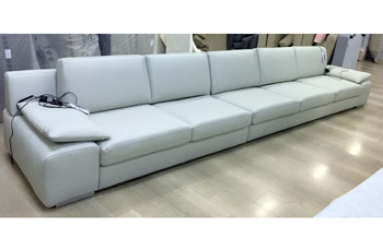 Offerta: divano 6 posti in pelle Quattro