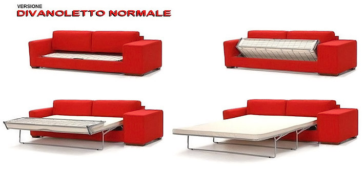 Roma divano letto normale