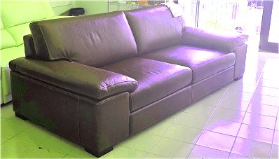 Offerta: Divano in pelle Montecarlo