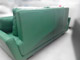 Offerta: divano in pelle verde Venezia
