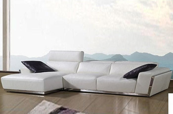 Divano angolare con chaiselong 320x180 cm