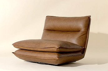 Poltrona in pelle Itaca