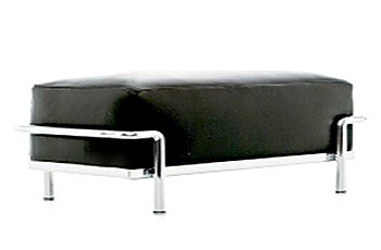 Pouf in pelle Croma